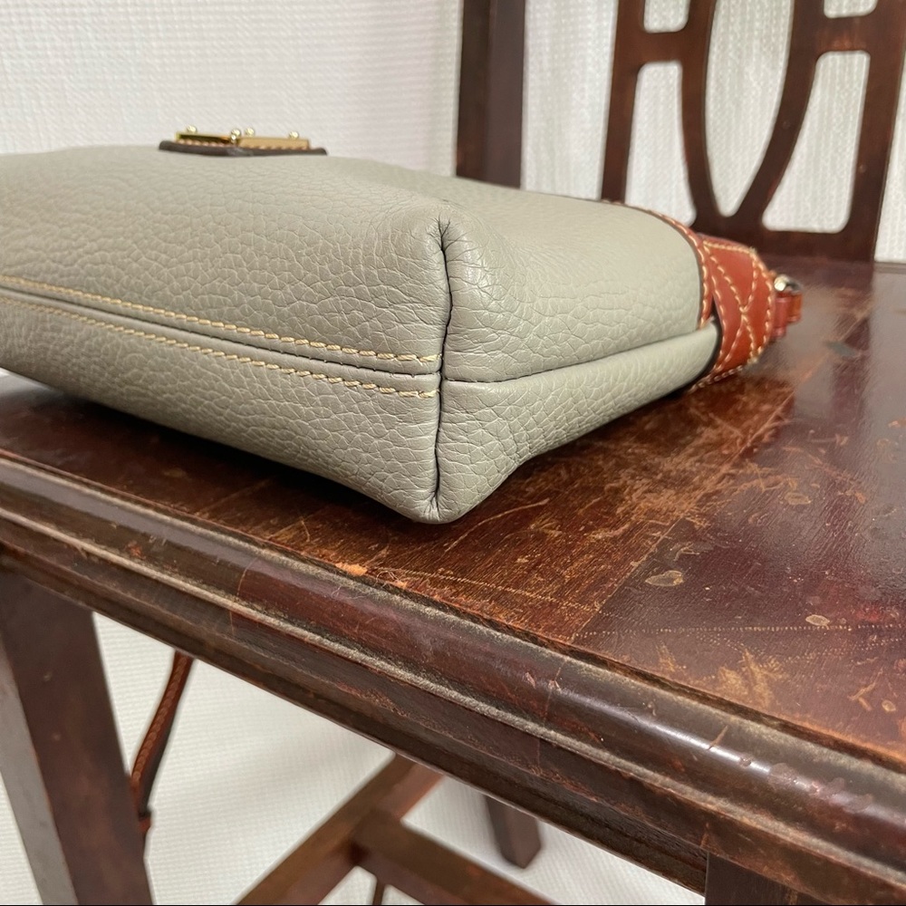 Dooney and Bourke Gray Ginger Pouchette - Picture 7 of 15